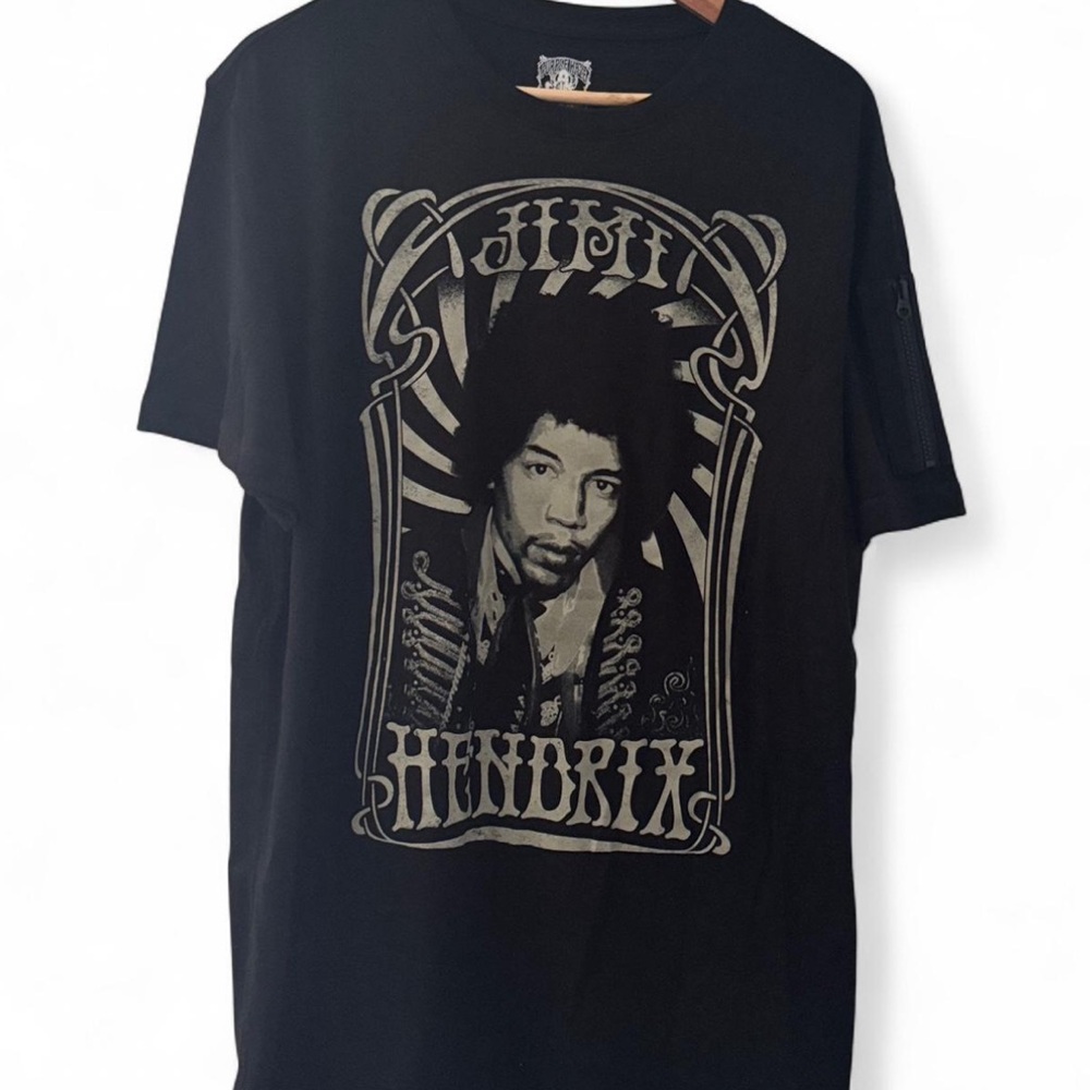 Hendrix Black Graphic Tee